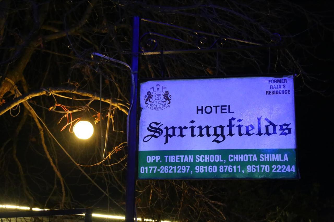 Springfields - A Heritage Palace Since 1902 Шимла Экстерьер фото